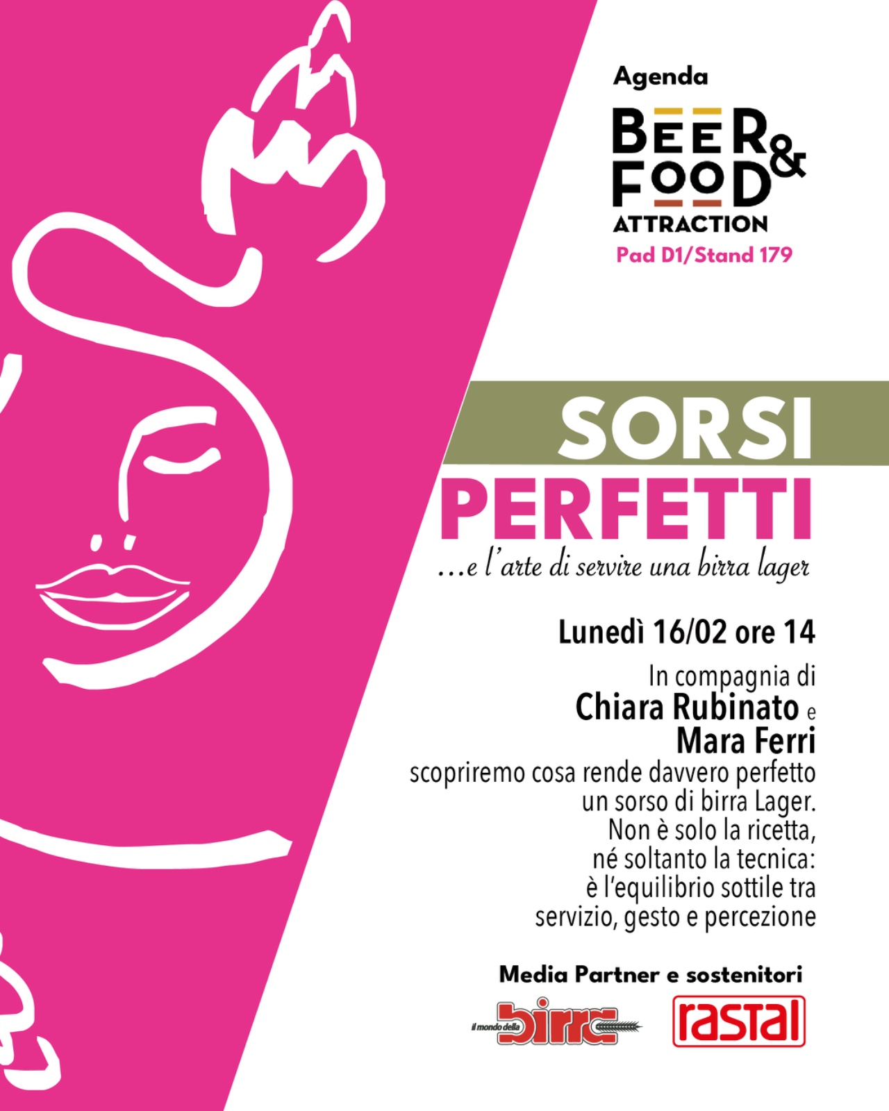 Sorsi Perfetti: e l’arte di servire una birra lager