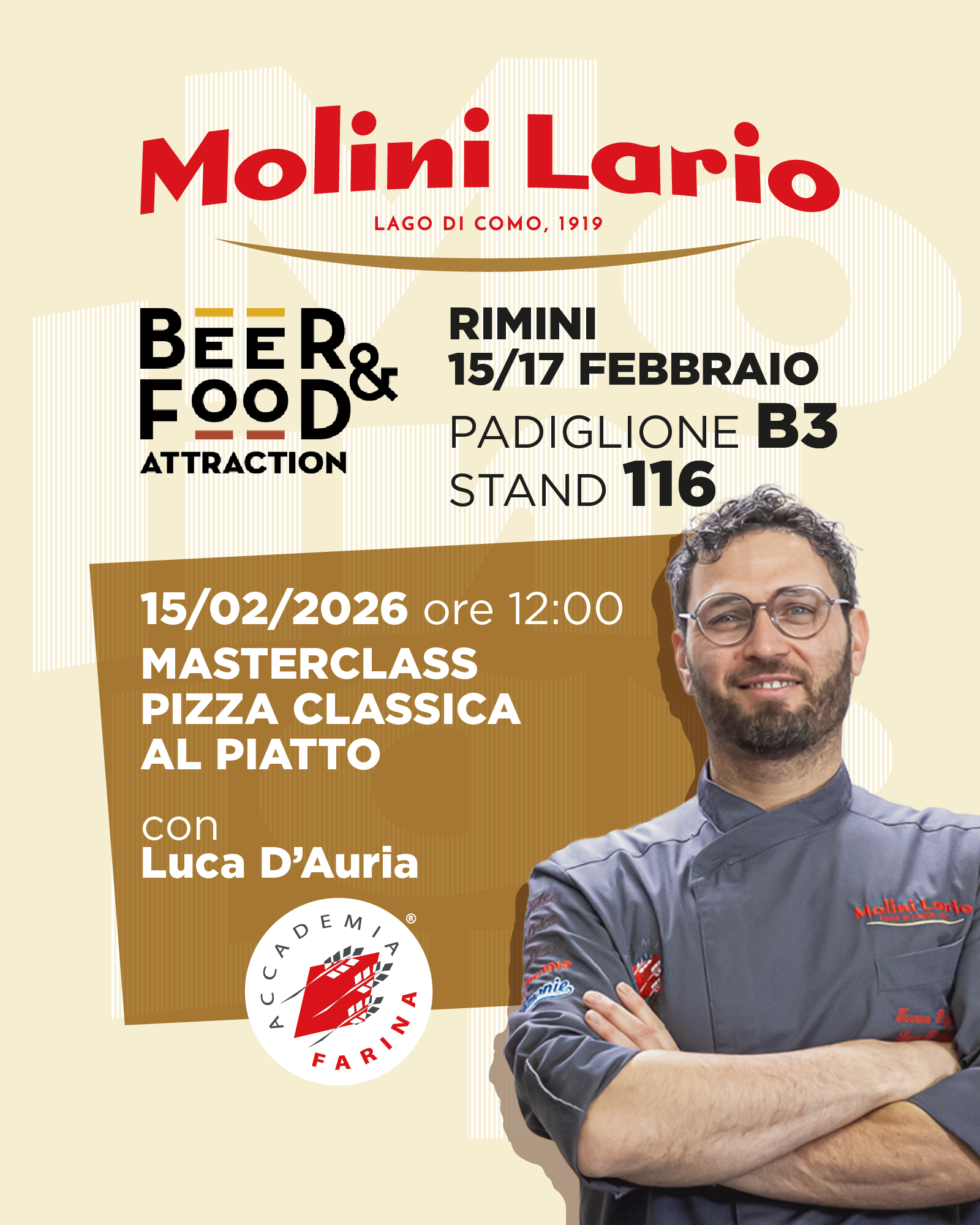 MASTERCLASS PIZZA CLASSICA AL PIATTO