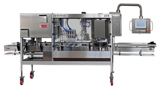 Riempitrice lattine CF8