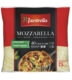 Mozzarella Julienne 40% di grassi
